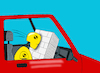 Cartoon: Airbag... (small) by berk-olgun tagged airbag