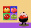 Cartoon: Andy Tomato Warhol... (small) by berk-olgun tagged andy,tomato,warhol