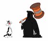 Cartoon: Angel of Death... (small) by berk-olgun tagged angel,of,death