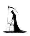 Cartoon: Angel of Death... (small) by berk-olgun tagged angel,of,death