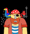 Cartoon: Angel vs Devil... (small) by berk-olgun tagged angel,vs,devil
