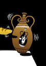 Cartoon: Antique Vase... (small) by berk-olgun tagged antique,vase