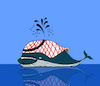 Cartoon: Arabian Whale... (small) by berk-olgun tagged whale