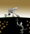 Cartoon: Archaeologist.. (small) by berk-olgun tagged archaeologist