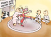 Cartoon: Art of Fighting.. (small) by berk-olgun tagged art,of,fighting