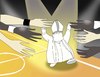 Cartoon: AT THE NBA.. (small) by berk-olgun tagged at,the,nba