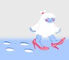 Cartoon: Baby Yeti... (small) by berk-olgun tagged baby,yeti