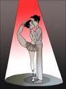 Cartoon: Ballerina in Love.. (small) by berk-olgun tagged ballerina