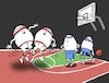 Cartoon: Basketball Match... (small) by berk-olgun tagged eggs