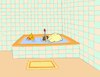 Cartoon: Bath Duck... (small) by berk-olgun tagged bath,duck