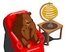 Cartoon: Beehive Globe... (small) by berk-olgun tagged beehive,globe