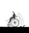 Cartoon: Bicycle Accident... (small) by berk-olgun tagged bicycle accident