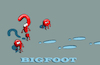 Cartoon: Bigfoot... (small) by berk-olgun tagged bigfoot