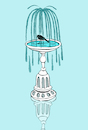 Cartoon: Birdcage... (small) by berk-olgun tagged birdcage
