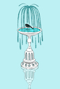 Cartoon: Birdcage... (small) by berk-olgun tagged birdcage