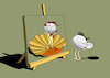 Cartoon: Birth of Pearl... (small) by berk-olgun tagged birth,of,pearl