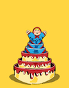 Cartoon: Birthday... (small) by berk-olgun tagged birthday