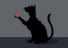Cartoon: Black Cat... (small) by berk-olgun tagged black,cat