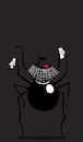 Cartoon: Black Widow... (small) by berk-olgun tagged black,widow