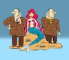 Cartoon: Bodyguard... (small) by berk-olgun tagged bodyguard