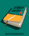 Cartoon: Bookmark... (small) by berk-olgun tagged bookmark