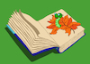 Cartoon: Bookworm... (small) by berk-olgun tagged bookworm