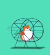 Cartoon: Bored Hamster... (small) by berk-olgun tagged bored,hamster