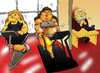 Cartoon: BOTERO... (small) by berk-olgun tagged botero