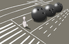 Cartoon: Bowling Man... (small) by berk-olgun tagged bowling,man