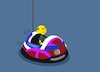 Cartoon: Bumper Car... (small) by berk-olgun tagged bumper,car