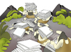 Cartoon: BUREAUCRACY.. (small) by berk-olgun tagged bureaucracy