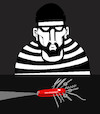 Cartoon: Burglar... (small) by berk-olgun tagged burglar