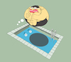 Cartoon: Cannonball... (small) by berk-olgun tagged cannonball