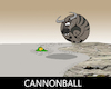 Cartoon: Cannonball... (small) by berk-olgun tagged cannonball