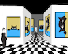 Cartoon: Cat Exhibition... (small) by berk-olgun tagged cat,exhibition