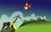 Cartoon: Catapult... (small) by berk-olgun tagged catapult