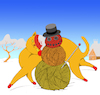 Cartoon: Cats Snowman... (small) by berk-olgun tagged cats,snowman