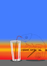 Cartoon: Chameleon Cocktail... (small) by berk-olgun tagged chameleon,cocktail