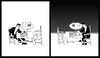 Cartoon: Checkers... (small) by berk-olgun tagged checkers