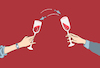 Cartoon: Cheers... (small) by berk-olgun tagged cheers