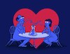 Cartoon: Chemist in Love... (small) by berk-olgun tagged chemist,in,love