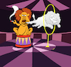 Cartoon: Circus Lion... (small) by berk-olgun tagged circus,lion