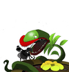 Cartoon: Circus Plant... (small) by berk-olgun tagged circus,plant