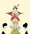 Cartoon: CLOWN.. (small) by berk-olgun tagged clown