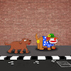 Cartoon: Clown Dog... (small) by berk-olgun tagged clown,dog