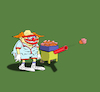 Cartoon: Clown Tennis... (small) by berk-olgun tagged clown,tennis