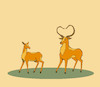 Cartoon: Courtship... (small) by berk-olgun tagged courtship