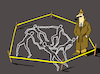 Cartoon: CSI Matisse... (small) by berk-olgun tagged csi,matisse