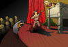 Cartoon: Cyrano de Bergerac... (small) by berk-olgun tagged cyrano,de,bergerac