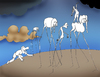 Cartoon: Dali at Desert.. (small) by berk-olgun tagged mirage